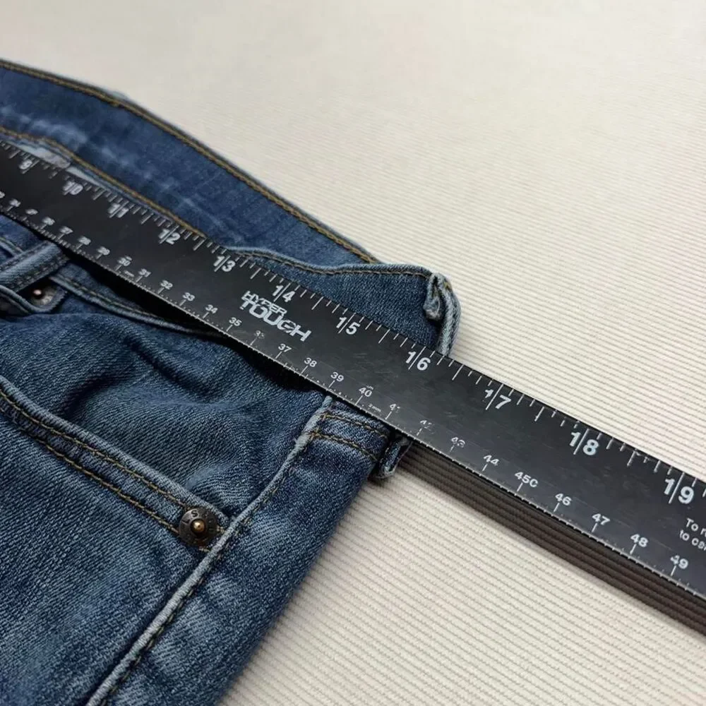 Levi-s Men's Blue and Navy Jeans